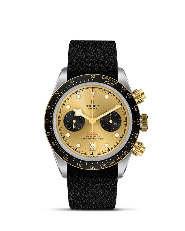 Black Bay Chrono S&G M79363N-0006 Official Tudor Watch Jeweler Grand Rapids