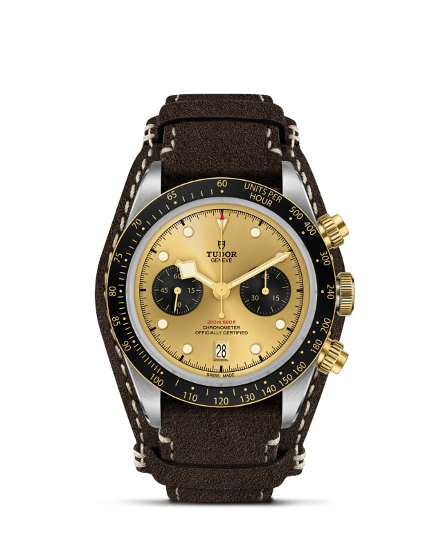 Black Bay Chrono S&G M79363N-0008 Official Tudor Watch Jeweler Grand Rapids